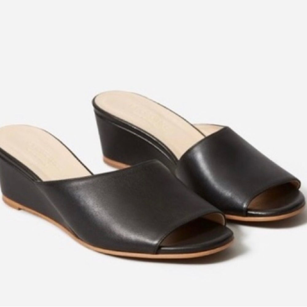 Everlane The Wedge Slide Sandal - 7.5 - Picture 4 of 9